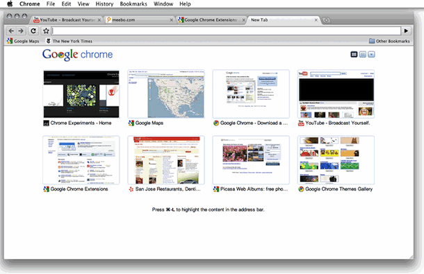 Google chrome mac